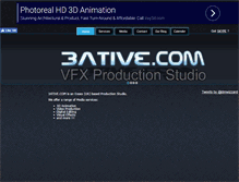 Tablet Screenshot of 3ative.com